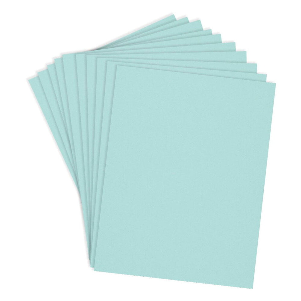 Spellbinders ColorWheel Cardstock 8.5x11 Inch Breeze (CS-8-127) Spellbinders ColorWheel Cardstock 8.5x11 Inch Breeze (CS-8-127)