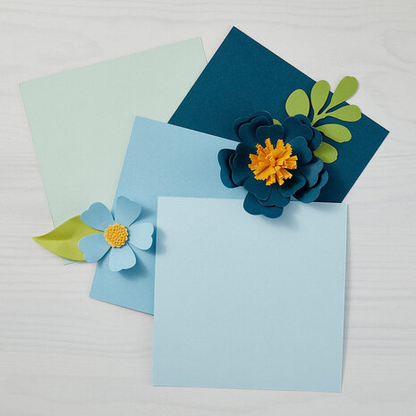 Spellbinders ColorWheel Cardstock 8.5x11 Inch Malibu (CS-8-128) Spellbinders ColorWheel Cardstock 8.5x11 Inch Malibu (CS-8-128)