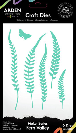 Arden Creative Studio Hidden Creek Fern Valley Die Set (ACSCD0001) Arden Creative Studio Hidden Creek Fern Valley Die Set (ACSCD0001)