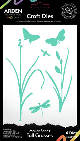 Arden Creative Studio Hidden Creek Tall Grasses Die Set (ACSCD0002) Arden Creative Studio Hidden Creek Tall Grasses Die Set (ACSCD0002)