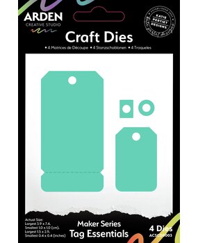 Arden Creative Studio Hidden Creek Tag Essentials Die Set (ACSCD0003) Arden Creative Studio Hidden Creek Tag Essentials Die Set (ACSCD0003)
