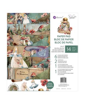 Prima Marketing Inc Return To Wonderland 12x12 Inch Paper Pad (675622) Prima Marketing Inc Return To Wonderland 12x12 Inch Paper Pad (675622)