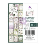 Prima Marketing Inc Serene Petals 3x4 Inch Journaling Cards (671211)