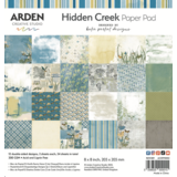 Arden Creative Studio Hidden Creek 12x12 Inch Paper Pad (ACSPP0001)