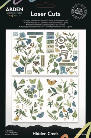 Arden Creative Studio Hidden Creek Laser Cuts (ACSLC0001) Arden Creative Studio Hidden Creek Laser Cuts (ACSLC0001)