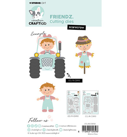 Creative Craftlab Friendz Dies Scarecrow (CCL-FR-CD992)