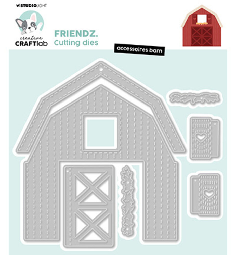 Creative Craftlab Friendz Dies Barn (CCL-FR-CD994)