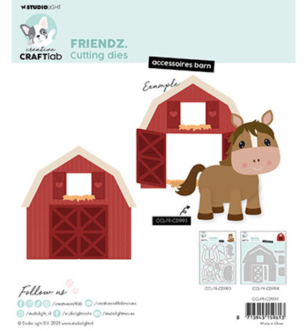Creative Craftlab Friendz Dies Barn (CCL-FR-CD994)