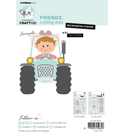 Creative Craftlab Friendz Dies Tractor (CCL-FR-CD995)