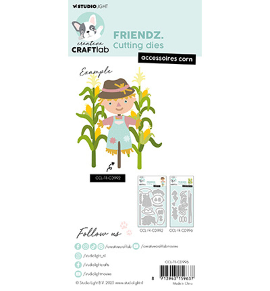 Creative Craftlab Friendz Dies Corn (CCL-FR-CD996)