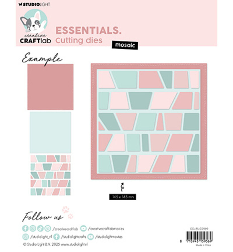 Creative Craftlab Essentials Dies Mosaic (CCL-ES-CD989) Creative Craftlab Essentials Dies Mosaic (CCL-ES-CD989)
