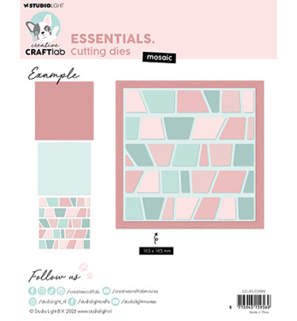 Creative Craftlab Essentials Dies Mosaic (CCL-ES-CD989) Creative Craftlab Essentials Dies Mosaic (CCL-ES-CD989)