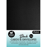 Studio Light Consumables A6 Cards & Envelopes Black (SL-CO-CE03)