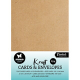Studio Light Consumables A6 Cards & Envelopes Kraft (SL-CO-CE04)