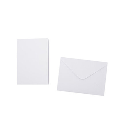 Studio Light Consumables 5x7 Inch Cards & Envelopes White (SL-CO-CE05) Studio Light Consumables 5x7 Inch Cards & Envelopes White (SL-CO-CE05)