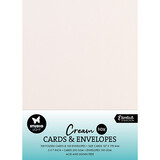 Studio Light Consumables 5x7 Inch Cards & Envelopes Creme (SL-CO-CE06)