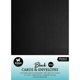Studio Light Consumables 5x7 Inch Cards & Envelopes Black (SL-CO-CE07)
