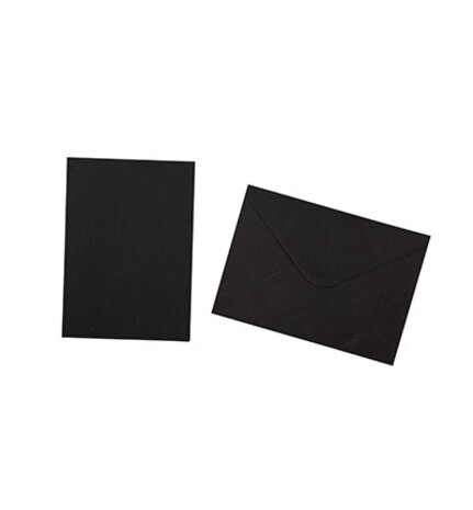 Studio Light Consumables 5x7 Inch Cards & Envelopes Black (SL-CO-CE07) Studio Light Consumables 5x7 Inch Cards & Envelopes Black (SL-CO-CE07)