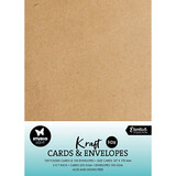 Studio Light Consumables 5x7 Inch Cards & Envelopes Kraft (SL-CO-CE08)