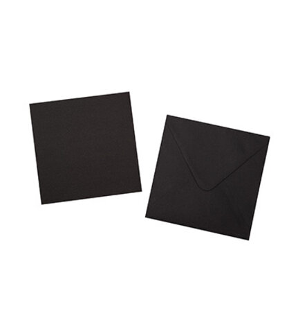 Studio Light Consumables 6x6 Inch Cards & Envelopes Black (SL-CO-CE11) Studio Light Consumables 6x6 Inch Cards & Envelopes Black (SL-CO-CE11)