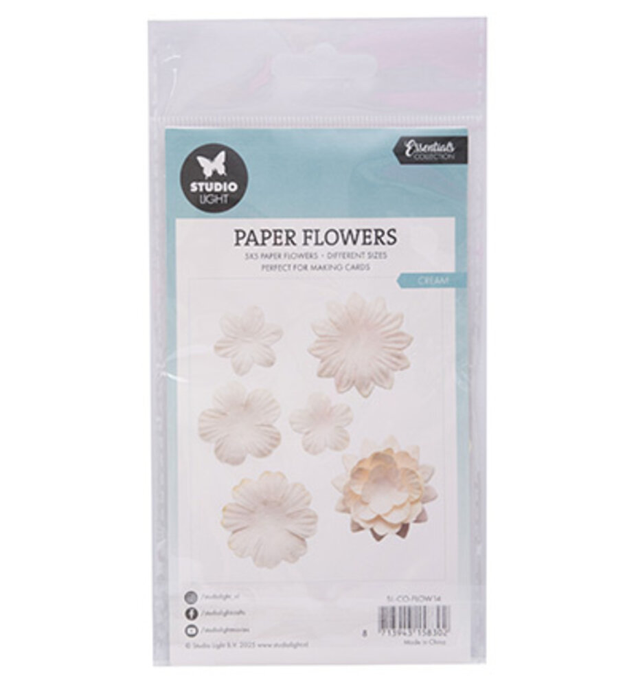 Studio Light Consumables Creme Flowers (SL-CO-FLOW14) Studio Light Consumables Creme Flowers (SL-CO-FLOW14)