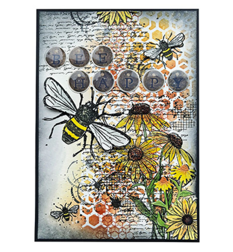 Studio Light Sweet Bee Memories A4 Background Paper Pad (HE-SB-DCPP286) Studio Light Sweet Bee Memories A4 Background Paper Pad (HE-SB-DCPP286)