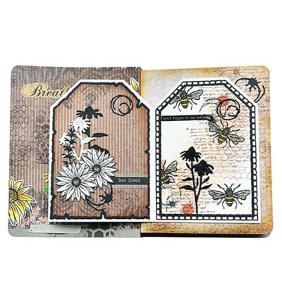 Studio Light Sweet Bee Memories A5 Die-Cut Paper Pad (HE-SB-DCPP285)