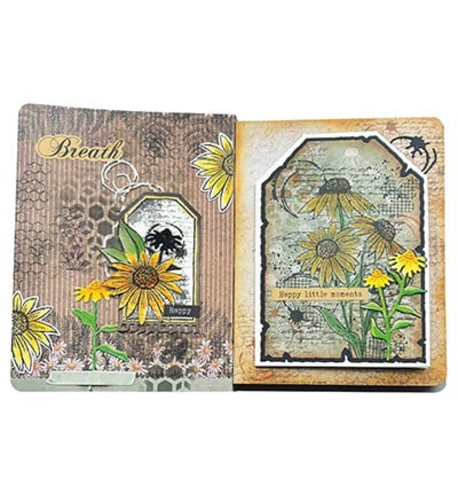 Studio Light Sweet Bee Memories A5 Die-Cut Paper Pad (HE-SB-DCPP285)