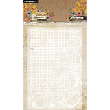 Studio Light Sweet Bee Memories Embossing Folder 3D Coffee Grid (HE-SB-EMB30)