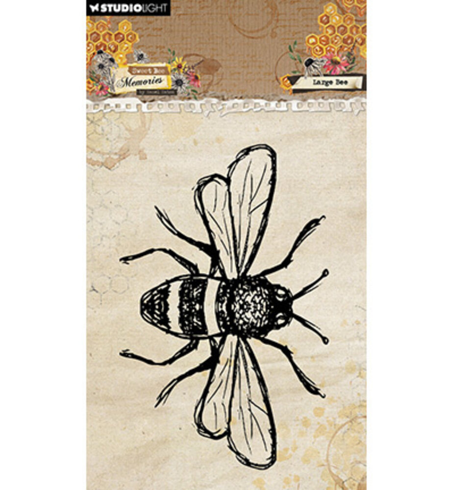 Studio Light Sweet Bee Memories Clear Stamp Large Bee (HE-SB-STAMP795) Studio Light Sweet Bee Memories Clear Stamp Large Bee (HE-SB-STAMP795)