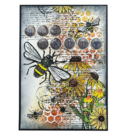 Studio Light Sweet Bee Memories Clear Stamp Large Bee (HE-SB-STAMP795) Studio Light Sweet Bee Memories Clear Stamp Large Bee (HE-SB-STAMP795)