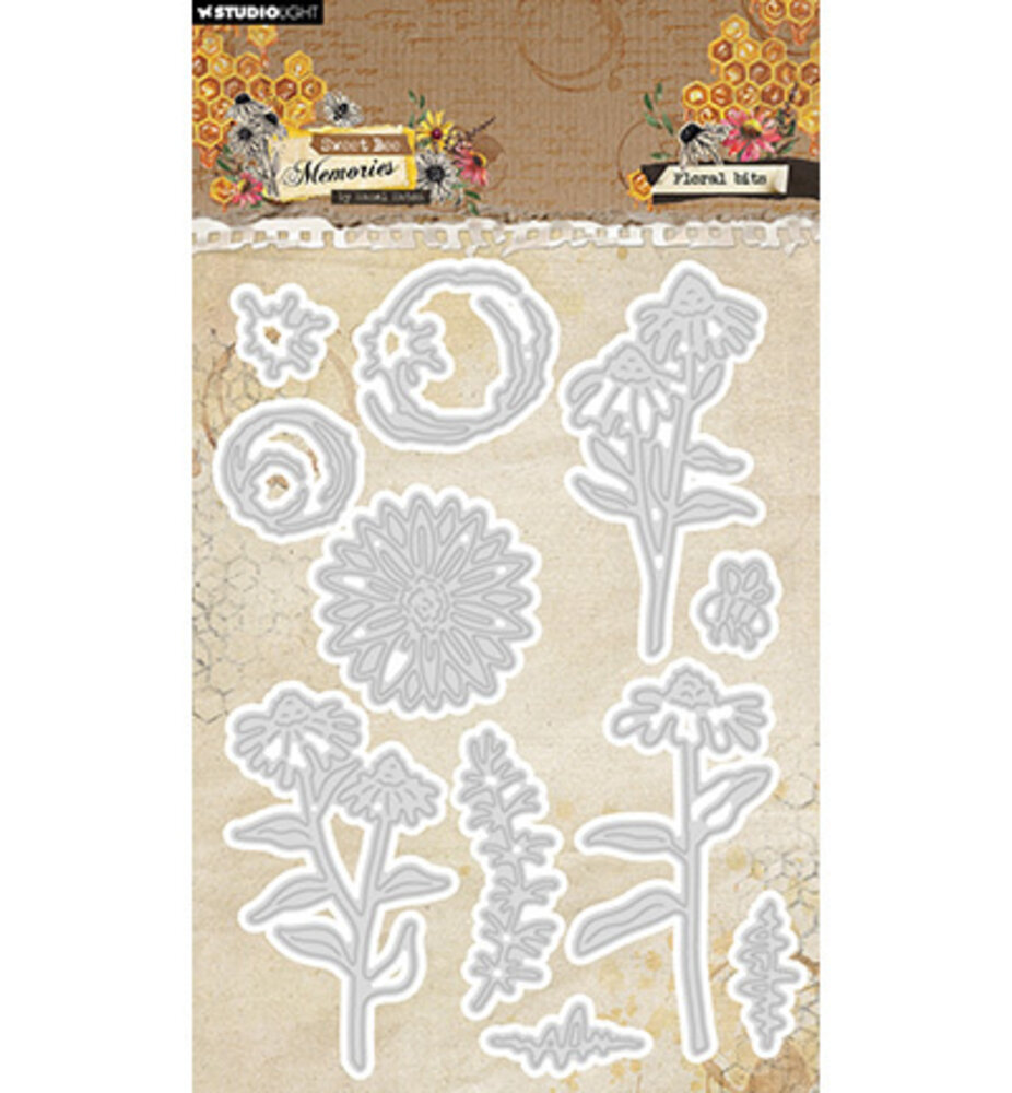 Studio Light Sweet Bee Memories Snijmal Floral Bits (HE-SB-CD960)