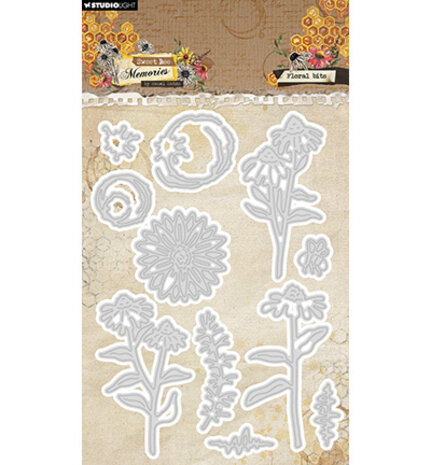 Studio Light Sweet Bee Memories Snijmal Floral Bits (HE-SB-CD960)