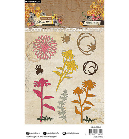 Studio Light Sweet Bee Memories Snijmal Floral Bits (HE-SB-CD960)