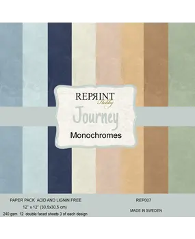 Reprint Journey 12x12 Inch Cardstock (REP007) Reprint Journey 12x12 Inch Cardstock (REP007)