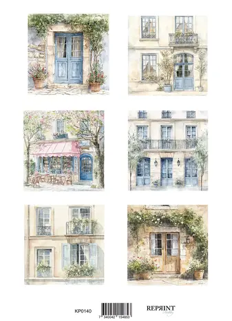 Reprint Journey A4 Cutouts (KPA4106) Reprint Journey A4 Cutouts (KPA4106)