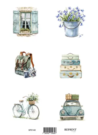 Reprint Journey A4 Cutouts (KPA4106) Reprint Journey A4 Cutouts (KPA4106)