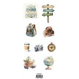 Reprint Journey 10x20cm Stickers (RS004)