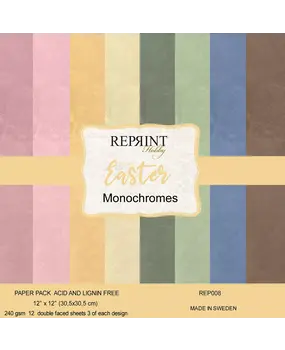 Reprint Hello Easter 12x12 Inch Cardstock (REP008) Reprint Hello Easter 12x12 Inch Cardstock (REP008)