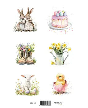 Reprint Spring A4 Cutouts (KPA4107) Reprint Spring A4 Cutouts (KPA4107)