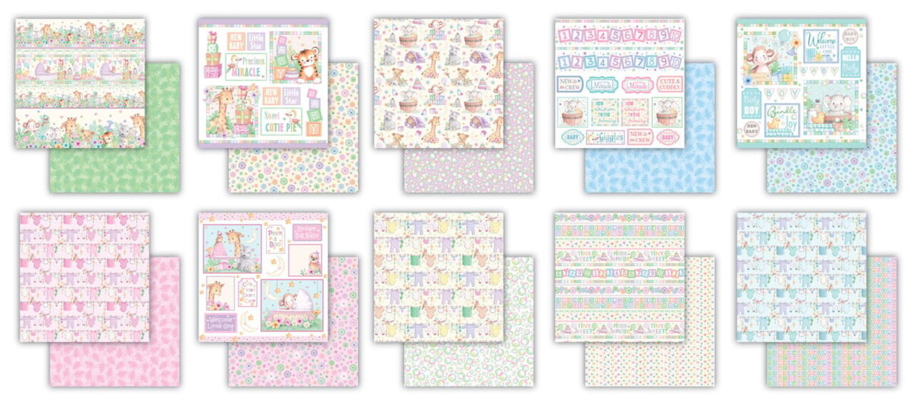 Craft Consortium Little Ones 12x12 Inch Paper Pad (CCPPAD047) Craft Consortium Little Ones 12x12 Inch Paper Pad (CCPPAD047)