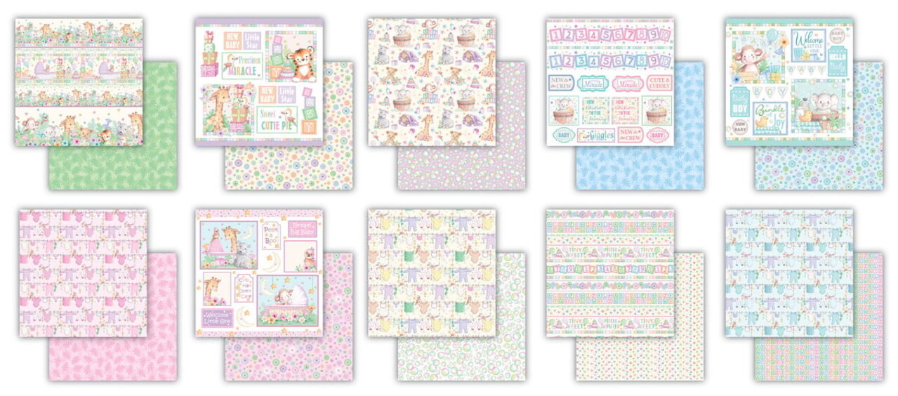 Craft Consortium Little Ones 6x6 Inch Paper Pad (CCPPAD047B) Craft Consortium Little Ones 6x6 Inch Paper Pad (CCPPAD047B)