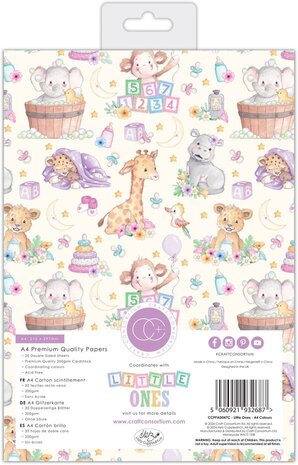 Craft Consortium Little Ones A4 Paper Pad (CCPPAD047C) Craft Consortium Little Ones A4 Paper Pad (CCPPAD047C)