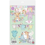 Craft Consortium Little Ones A5 Clear Stamp Set Clothes (CCSTMP097)