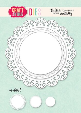 Craft & You Dies Doily Set (CW335)