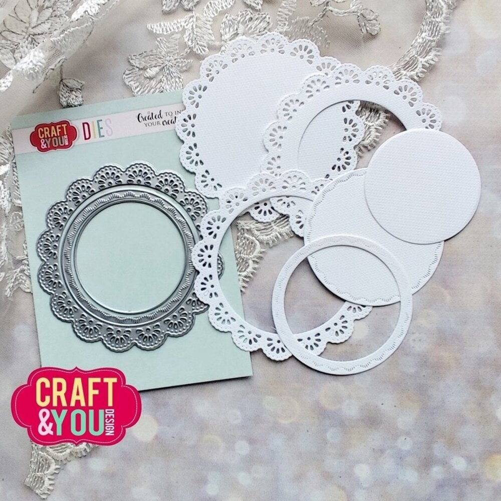 Craft & You Dies Doily Set (CW335)