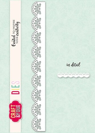 Craft & You Dies Doily Border (CW336) Craft & You Dies Doily Border (CW336)