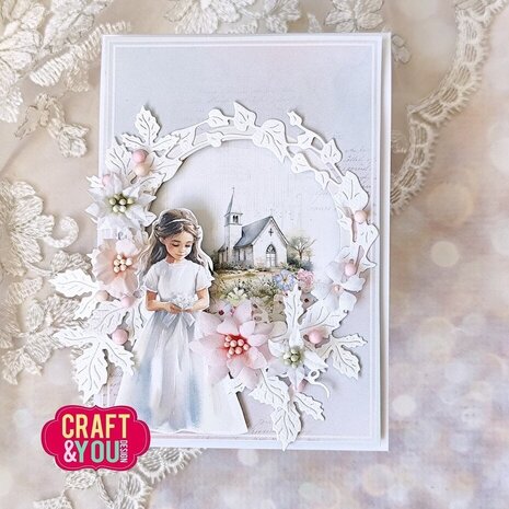 Craft & You Dies Ivy Wreath (CW338) Craft & You Dies Ivy Wreath (CW338)