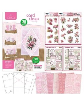 Find It Trading 3D and Do Card Deco Cards Pink Florals (CDE3D10001) Find It Trading 3D and Do Card Deco Cards Pink Florals (CDE3D10001)