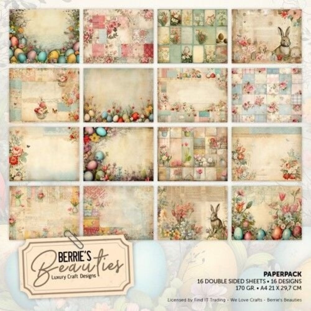 Berrie's Beauties Easter A4 Paper Pack (BBPPA410009) Berrie's Beauties Easter A4 Paper Pack (BBPPA410009)